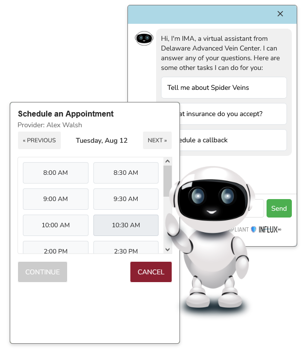 InfluxMD Medical AI Communication